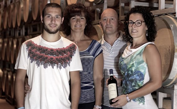 Family Corino from the wine estate Giovanni Corino