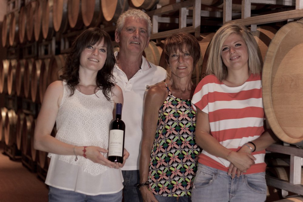 Family Alessandria from the wine estate Gianfranco Alessandria
