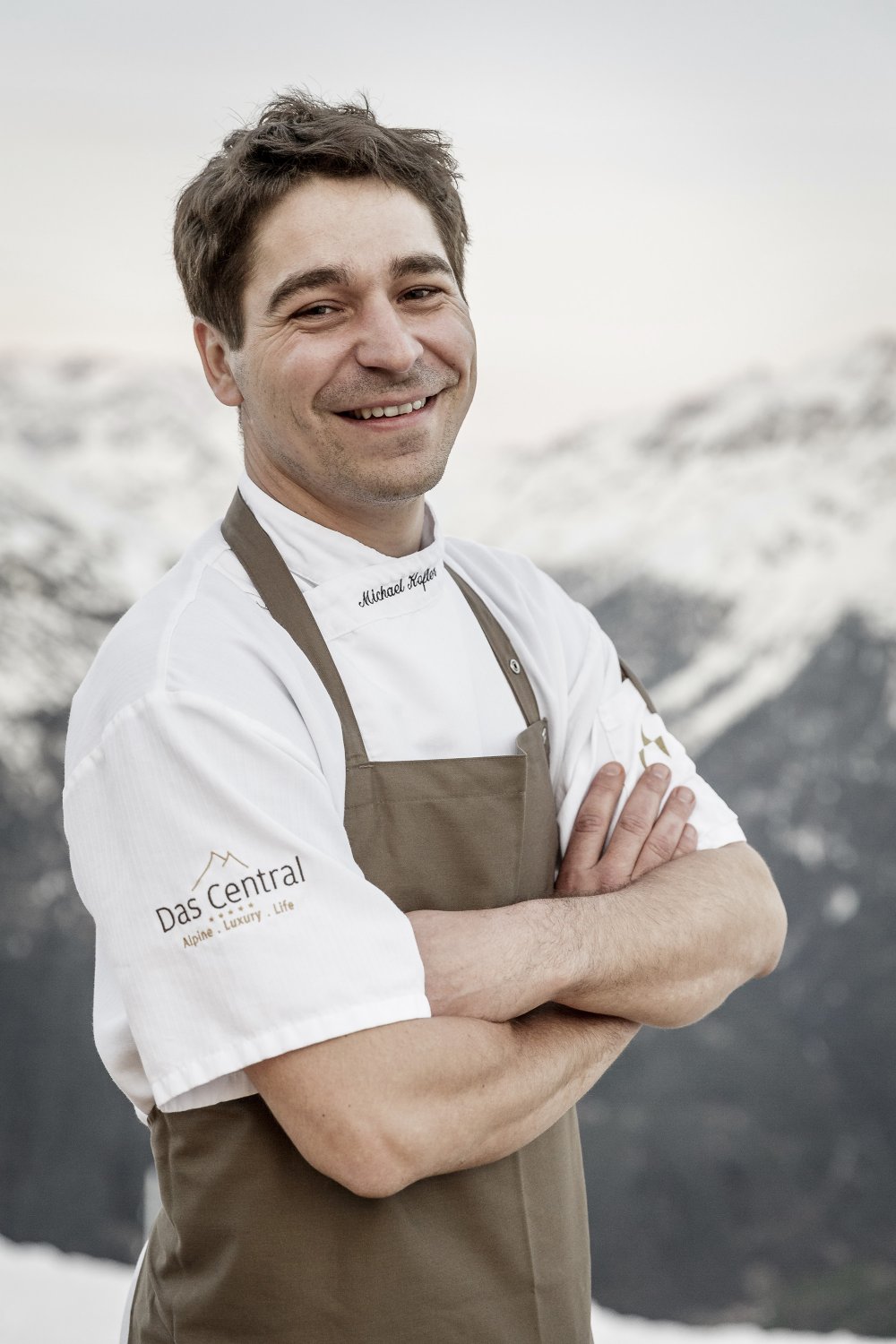 Michael Kofler - chef at the 5-star hotel DAS CENTRAL in Solden, Tyrol