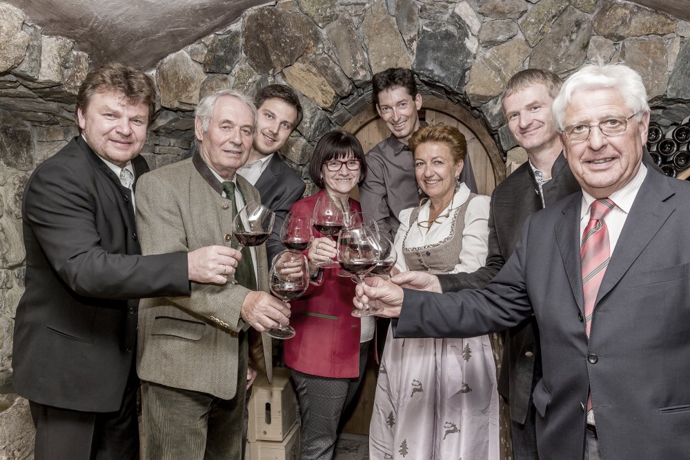 Die Renommierten Weingüter Burgenland bei Wein am Berg im Weinhotel DAS CENTRAL Sölden