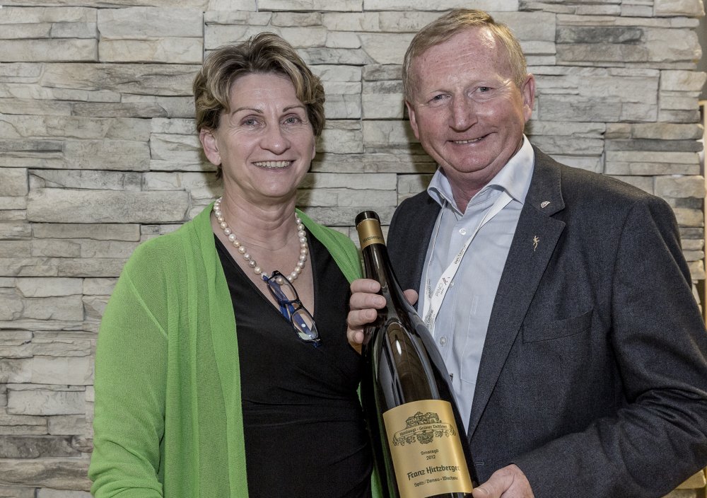 Irmi & Franz Hirtzberger vom Weingut Hirtzberger aus Spitz, Wachau bei Wein am Berg