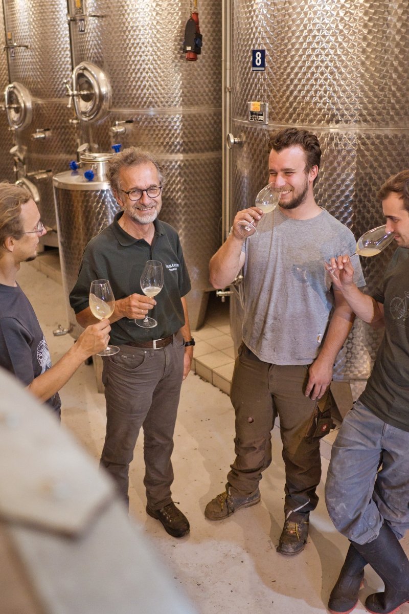 Weingut Winkler-Hermaden zu Gast bei Wein am Berg in Sölden