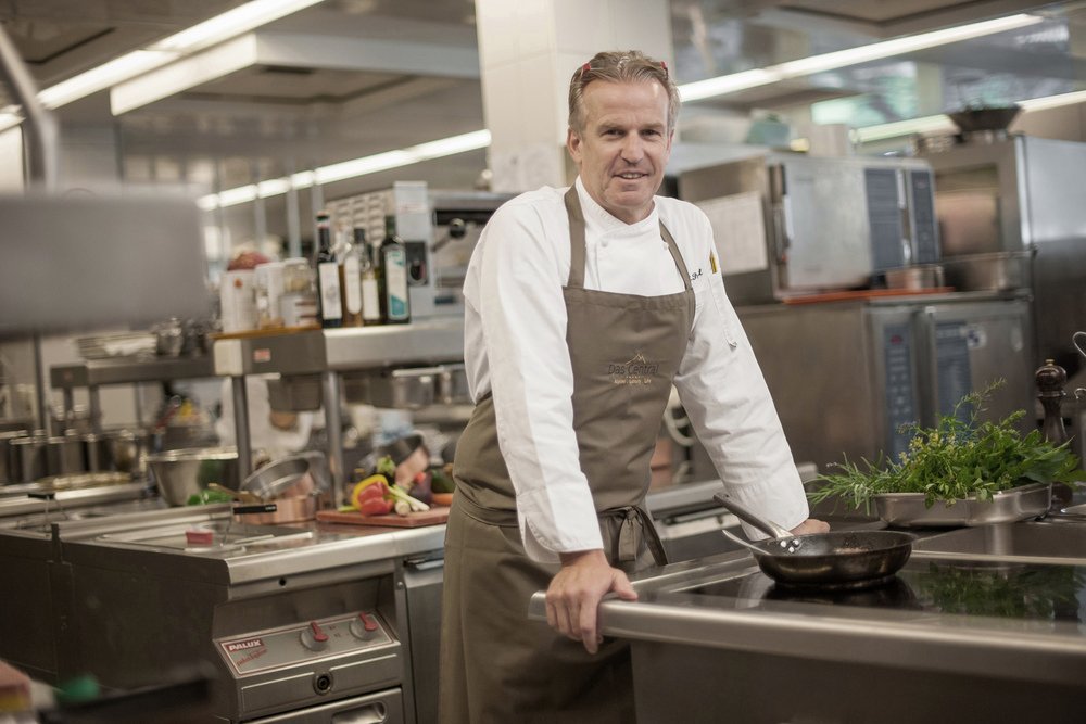 Küchenchef Gottfried Prantl - Das Central - 10 Jahre Wein am Berg