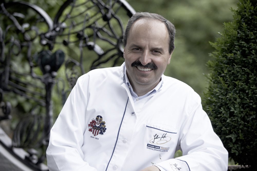 One of the most famous TV-chefs from Germany - Johann Lafer