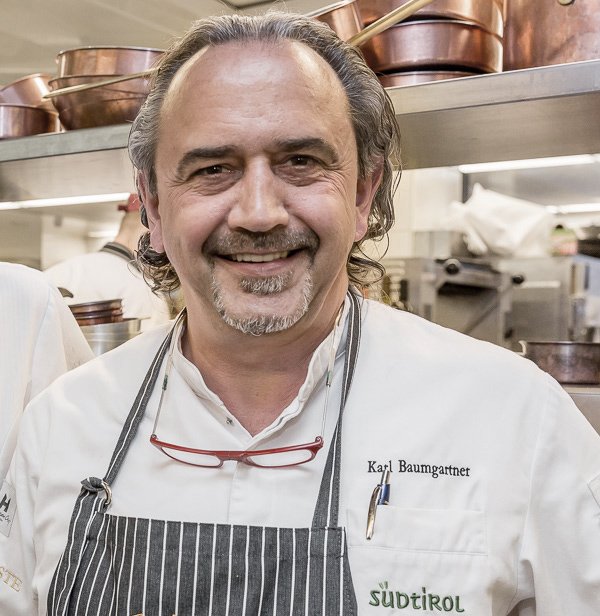 Karl Baumgartner vom Restaurant Schöneck, Südtirol