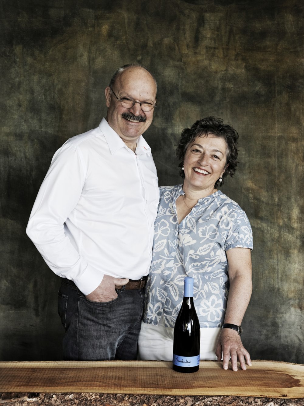 Martha and Daniel wine estate Gantenbein