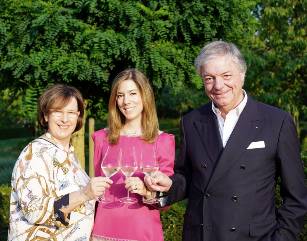 The Bentz Family from the Wine estate Domaine Claude Bentz from Luxembourg