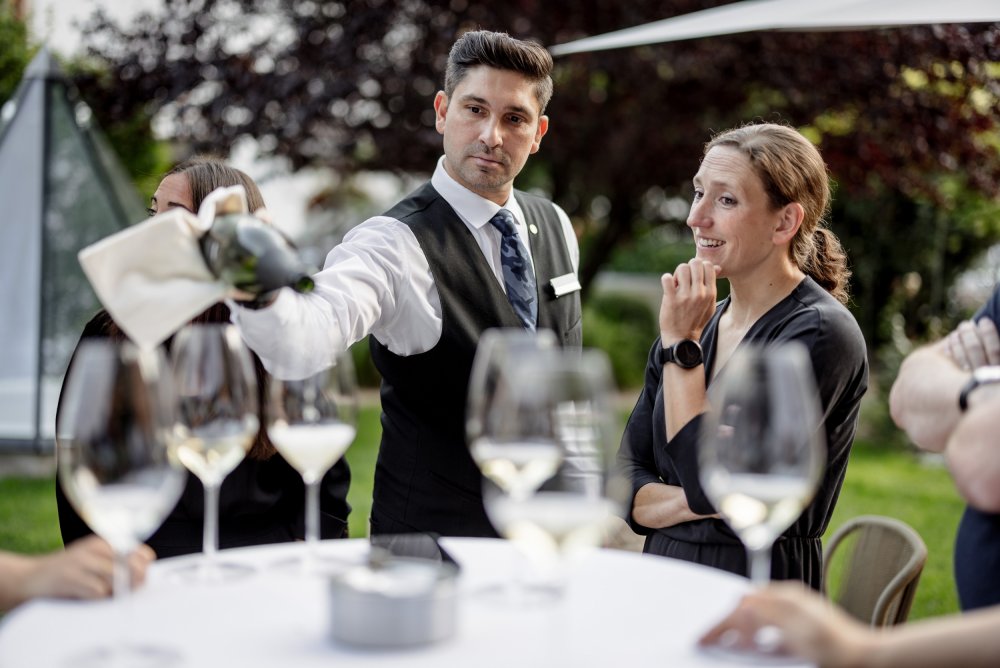 Theresa Breuer as guest wine maker at the Wein am Berg - Summer Edition 2023 in Sölden