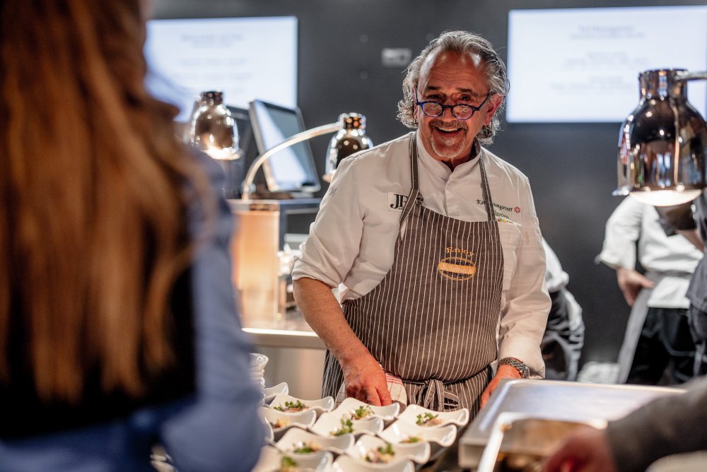 Karl Baumgartner - restaurant Schöneck, South Tyrol