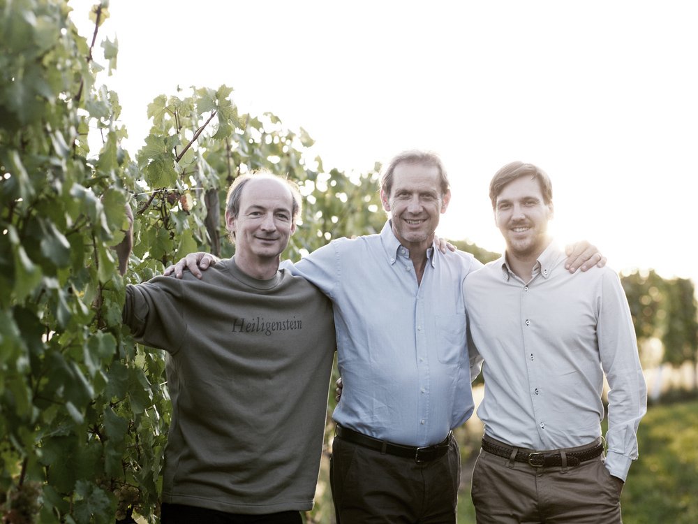 Willi Klinger and family Bründlmayer