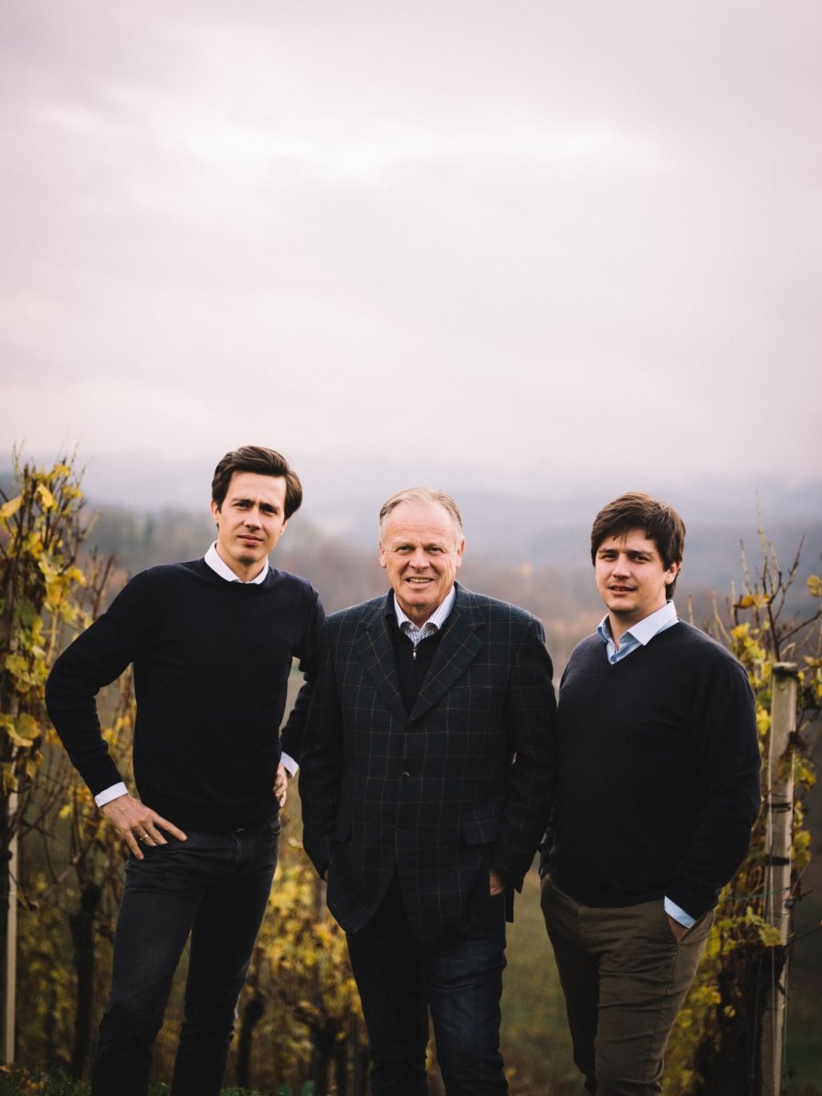 Zu Gast bei Wein am Berg in Sölden: Manfred Tement mit seinen Söhnen Armin und Stefan - Paradewinzer aus der Südsteiermark