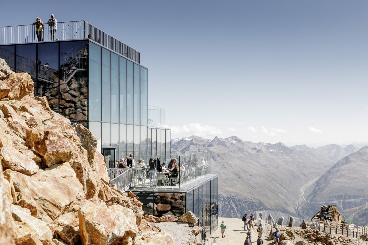 Design & moderne Architektur in Sölden, Tirol - ice Q Restaurant